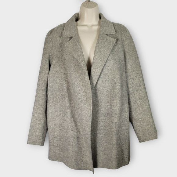 Theory Sileena Jacket in Double-Face Wool-Cashmere Size Medium - Picture 1 of 6